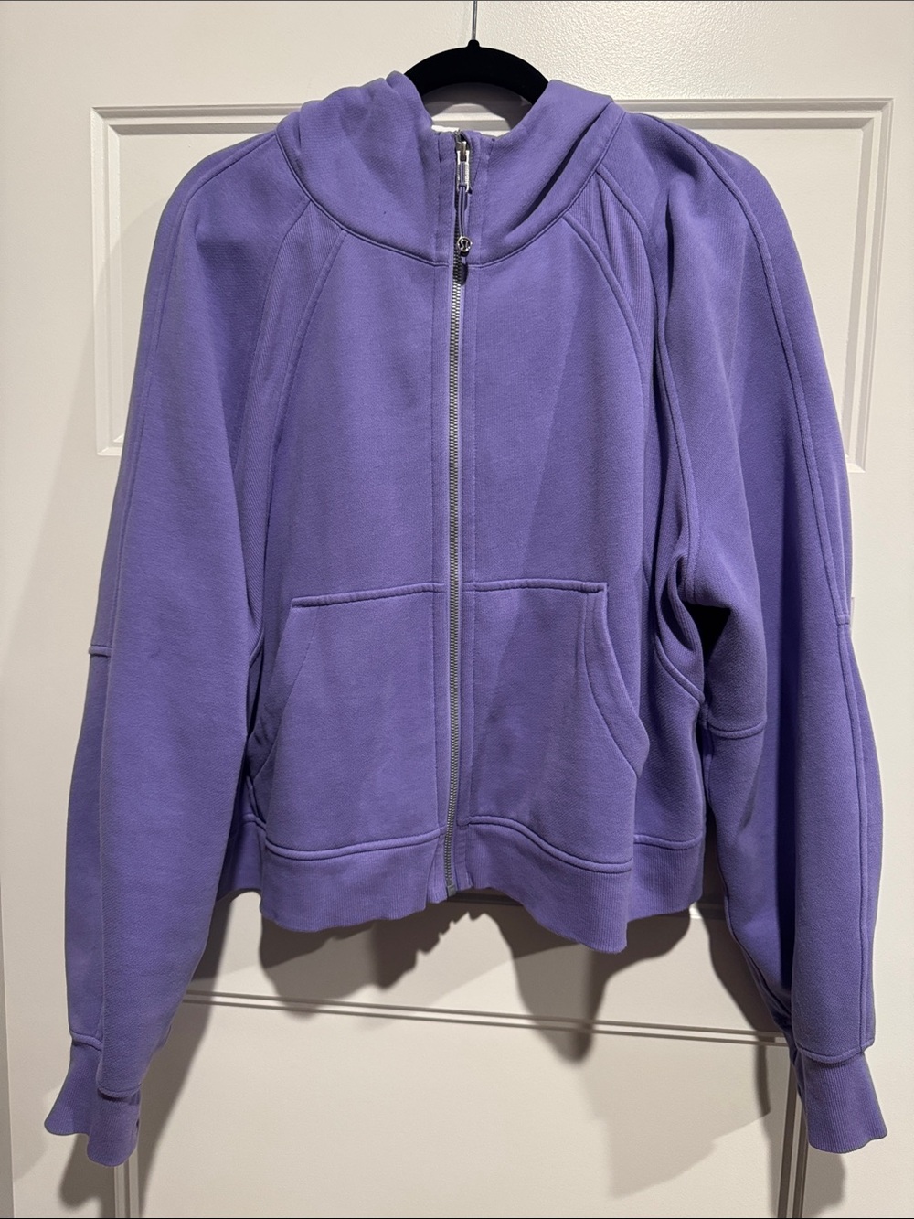 scuba oversized full Purple Zip-Up Hoodie Jacket